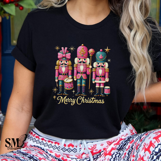 Glitter nutcracker friends