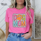 Dog Mom with black/white background