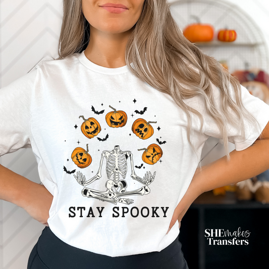 Stay spooky skeleton