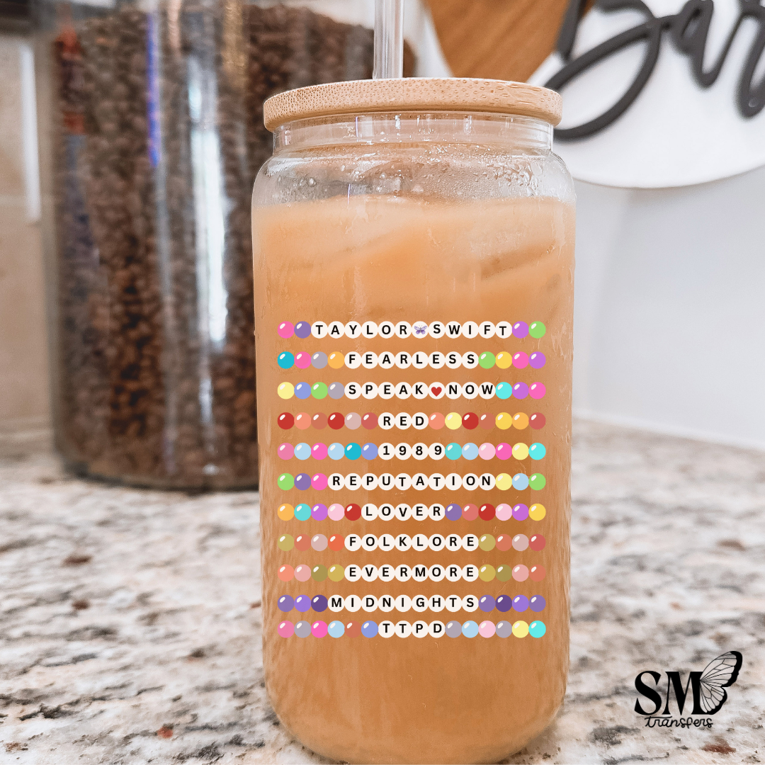 Taylor Friendship Bracelets Cup Decal