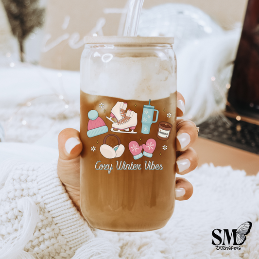 Cozy Winter Vibes Cup Decal