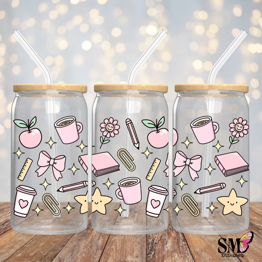 Girly teacher full cup wrap