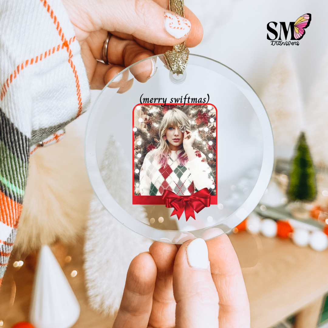 Merry swiftmas - ornament decal