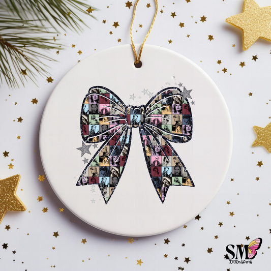 Tay coquette bow- ornament decal