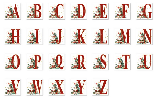 Santa-Initial A-Z