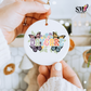 Daycare butterflies ornament decal