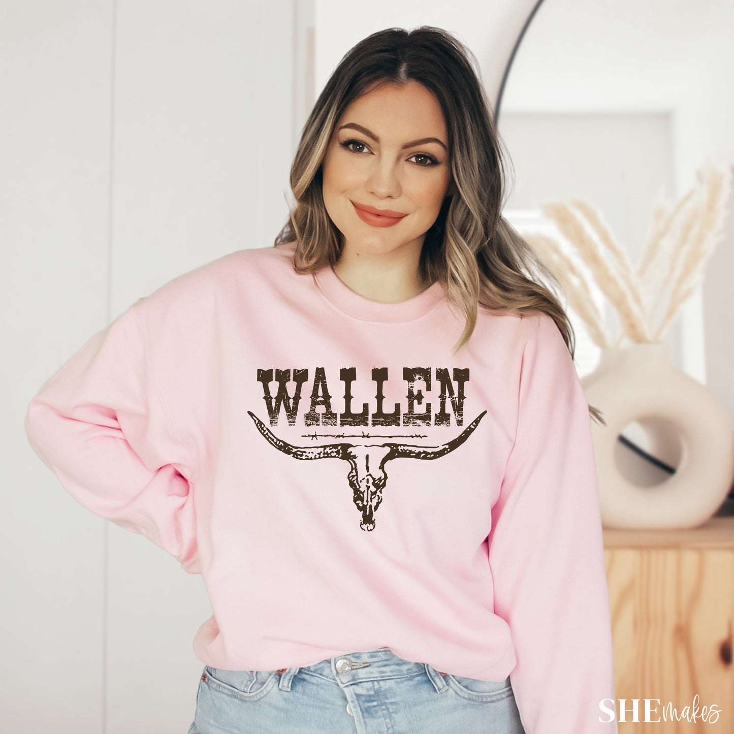 Wallen Bull Horns Rustic