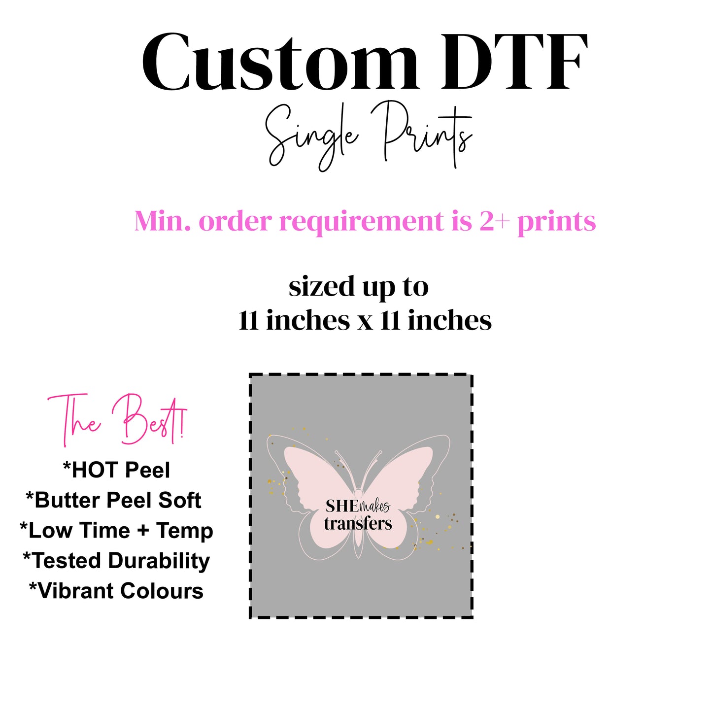 Custom Single Prints - 2 or more prints required.